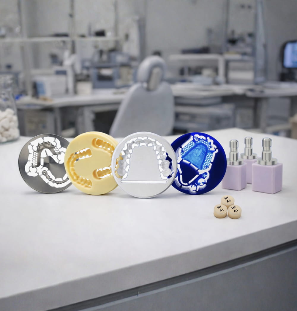 CAD/CAM Milling Materials: Zirconia, PMMA, Glass Ceramic, Wax & Metals Compared