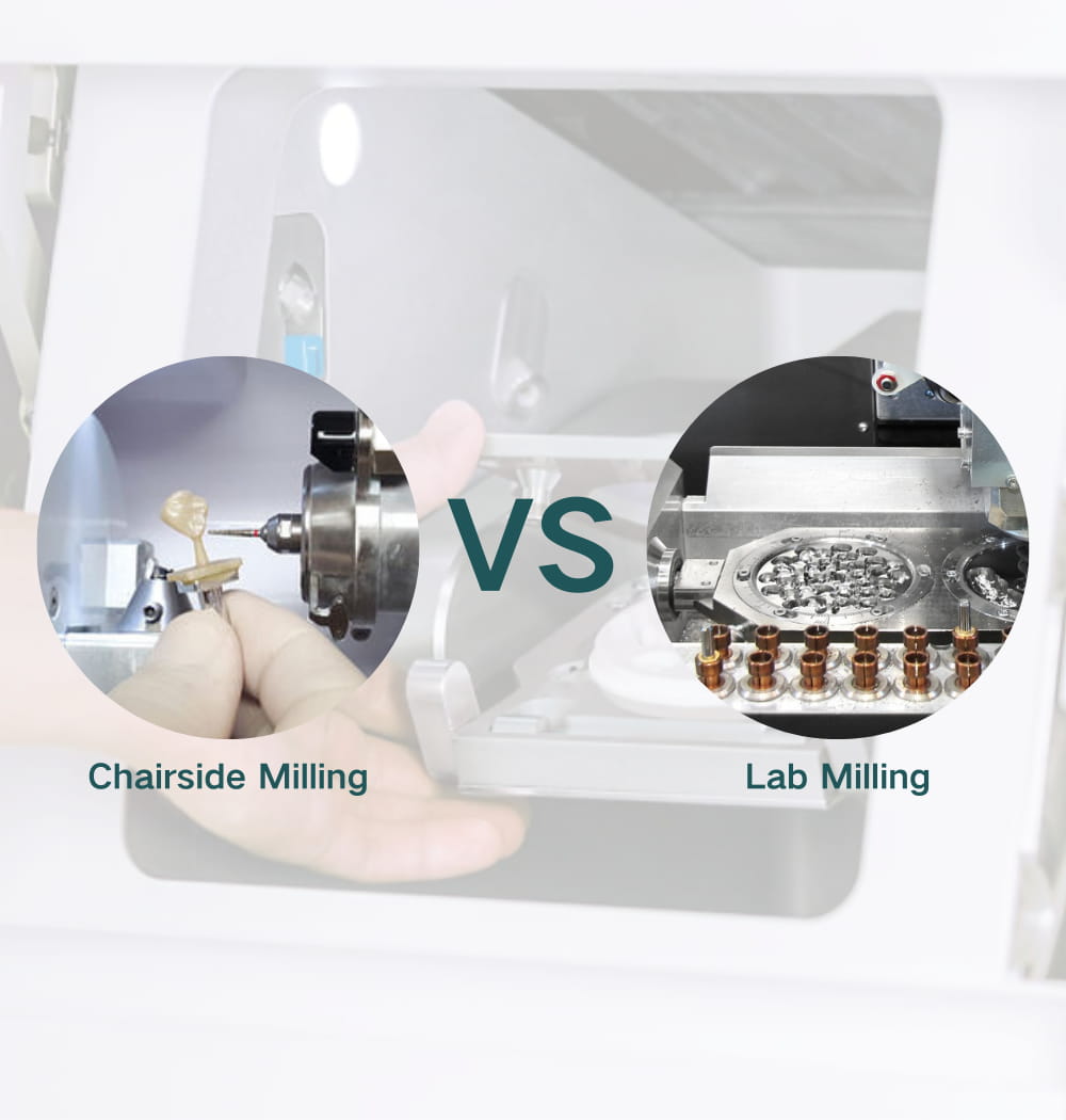 Chairside Milling vs Lab Milling: What It Means for Dental Technicians