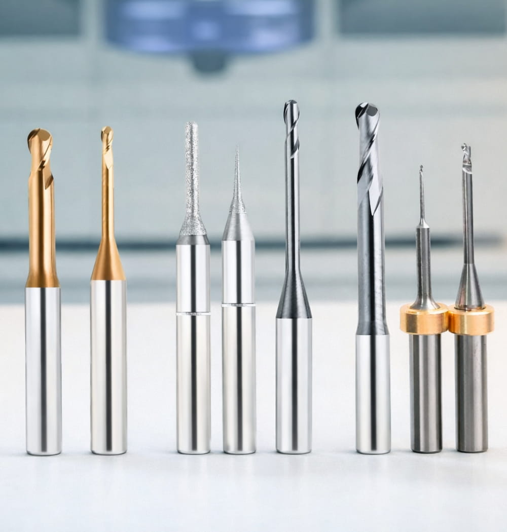 CAD/CAM Milling Burs Guide: Choose the Right Bur for Your Machine