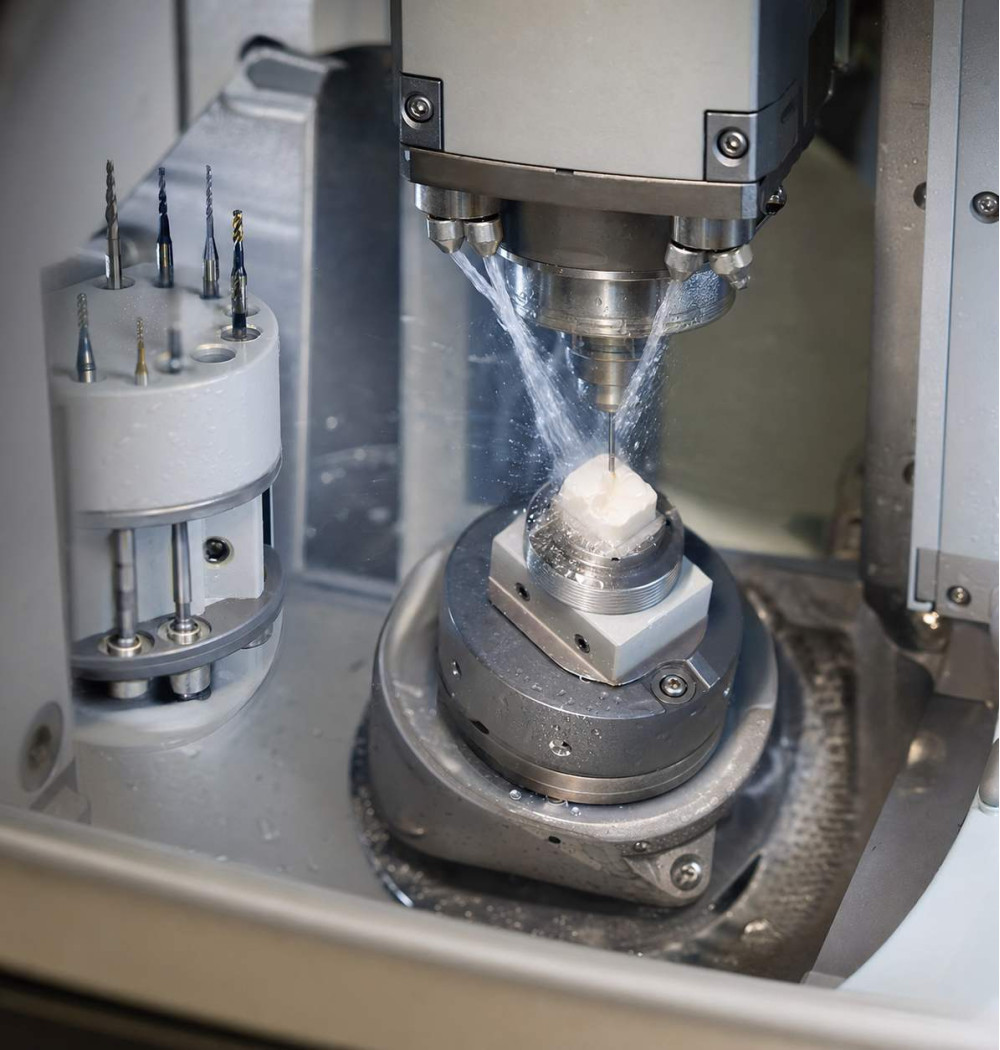 VHF N4+ Compatible Milling Burs: Wet Milling Setup & Bur Selection Guide