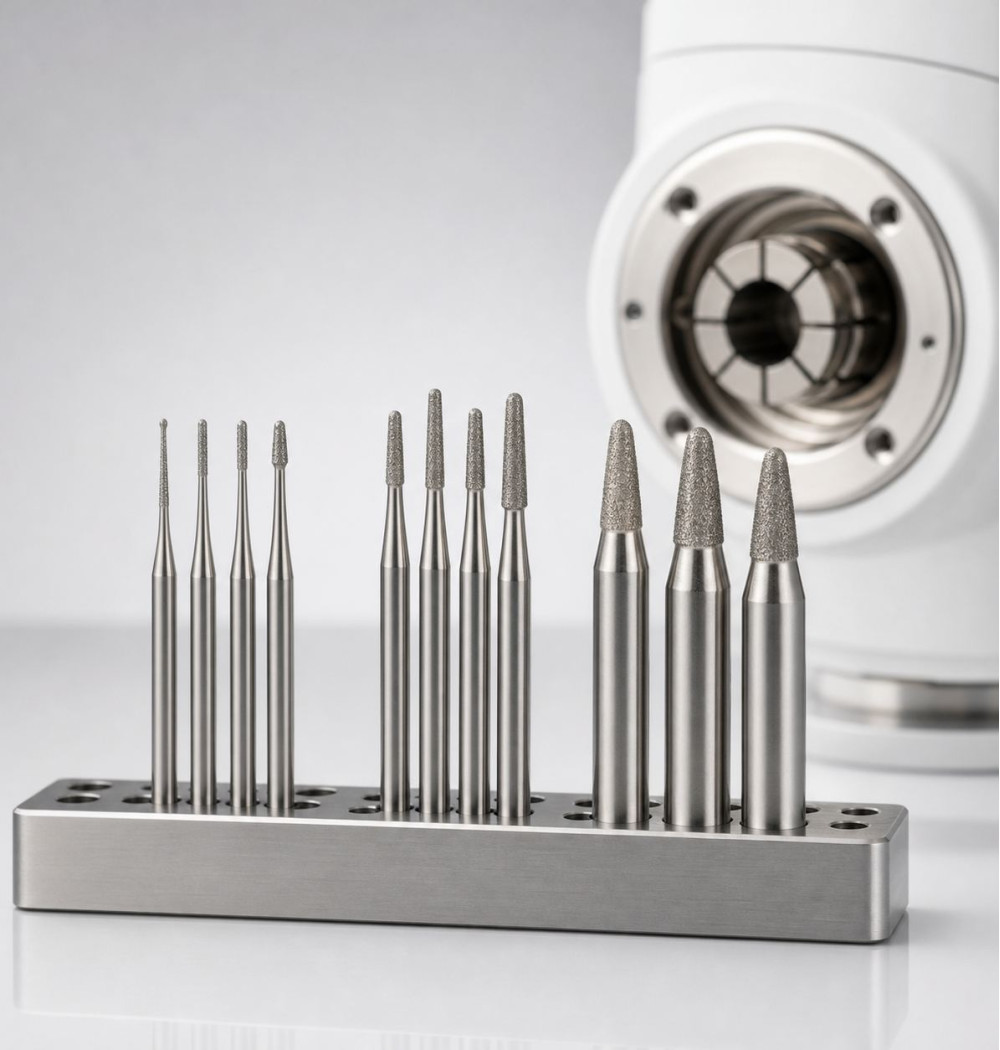 XTCERA Milling Burs: Compatible Bur Guide for X-Mill 500, 520 DC, 600, 630 & 650 SE