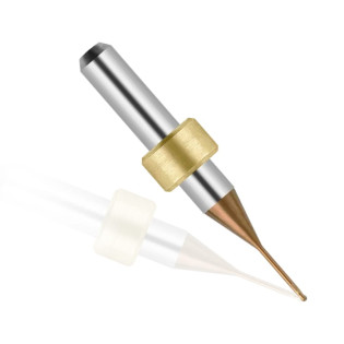 BSM Compatible Metal Milling Burs Shank 6mm Φ1.0mm Ball Type For BSM-420W / 500DW Milling Machine BSM Compatible Metal Milling Burs Shank 6mm Φ1.0mm Ball Type For BSM-420W / 500DW Milling Machine