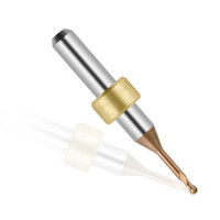 BSM Compatible Metal Milling Burs Shank 6mm Φ3.0mm Ball Type For BSM-420W / 500DW Milling Machine