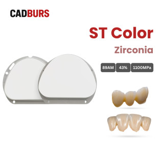 Super Translucency Color Zirconia Block for 89mm Amann Girrbach System Super Translucency Color Zirconia Block for 89mm Amann Girrbach System