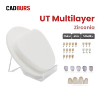 Ultra Translucency Multilayer Zirconia Block for 89mm Amann Girrbach System