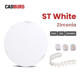 Super Translucency White Zirconia Block for 95mm Zirkonzahn System Super Translucency White Zirconia Block for 95mm Zirkonzahn System