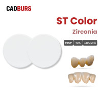 Super Translucency Color Zirconia for 98mm Open System