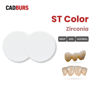 Super Translucency Color Zirconia for 98mm Open System Super Translucency Color Zirconia for 98mm Open System