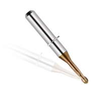 Cradle Compatible Metal Milling Burs Shank 6mm Φ3.0mm Ball Type For B51 / B52 Milling Machine
