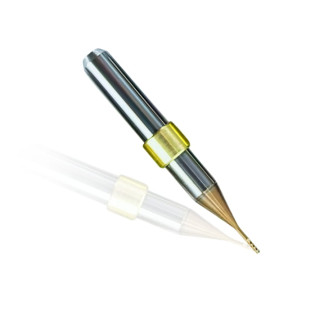 Elosdent Compatible Metal Milling Burs Shank 6mm Φ1.0mm Flat Type - Alternate View