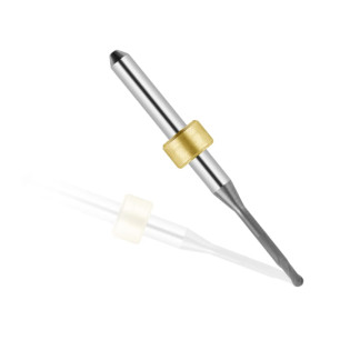 Ideal Compatible Zirconia Milling Burs Shank 4mm Φ2.0mm Ball Type Ideal Compatible Zirconia Milling Burs Shank 4mm Φ2.0mm Ball Type