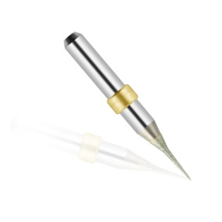JINY Compatible Glass Ceramic Milling Burs Shank 6mm Φ0.6mm JINY Compatible Glass Ceramic Milling Burs Shank 6mm Φ0.6mm