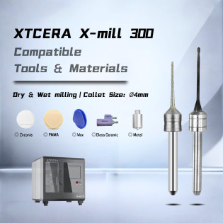 XTCERA X-mill 300 Milling Burs