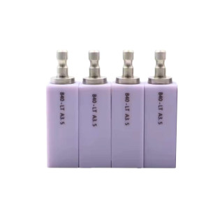 B40 LT Lithium Disilicate Blocks Cubes Glass Ceramic Blocks 4Pcs for Sirona Cerec CAD/CAM - Alternate View