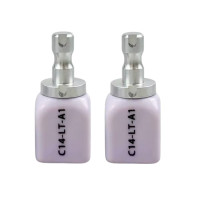C14 LT Lithium Disilicate Blocks Cubes Glass Ceramic Blocks 5Pcs for Sirona Cerec CAD/CAM