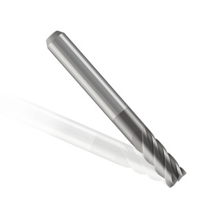 QIRUN Compatible Metal Milling Burs Shank 8mm Φ8.0mm Bullnose Type QIRUN Compatible Metal Milling Burs Shank 8mm Φ8.0mm Bullnose Type