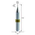 Zotion Compatible Metal Milling Burs Shank 6mm Φ0.5mm Ballmill - Image 2