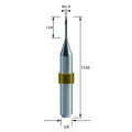 Zotion Compatible Metal Milling Burs Shank 6mm Φ1.0mm Ballmill - Image 2