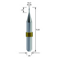 Zotion Compatible Metal Milling Burs Shank 6mm Φ1.0mm Endmill - Image 2