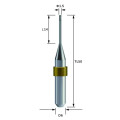 Zotion Compatible Metal Milling Burs Shank 6mm Φ1.5mm Bullnose - Image 2