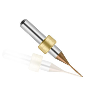 Ivoclar Compatible Metal Milling Burs Shank 6mm Φ0.6mm For PM7 / PM5 / PM3 Milling Machine