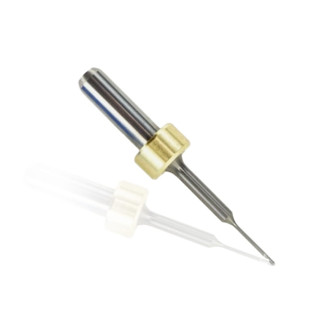 Ivoclar Compatible PMMA / WAX Milling Burs Shank 6mm Φ0.6mm For PM7 / PM5 / PM3 / DRY Milling Machine Ivoclar Compatible PMMA / WAX Milling Burs Shank 6mm Φ0.6mm For PM7 / PM5 / PM3 / DRY Milling Machine