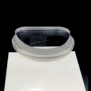 Transparent CAD/CAM PMMA Disc 89mm for Amann Girrbach Milling System - Alternate View