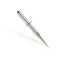 VHF Compatible Glass Ceramic Milling Burs Shank 3mm Φ0.6mm For N4 Milling Machine